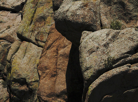 stone of saint vrain river canyon, colorado